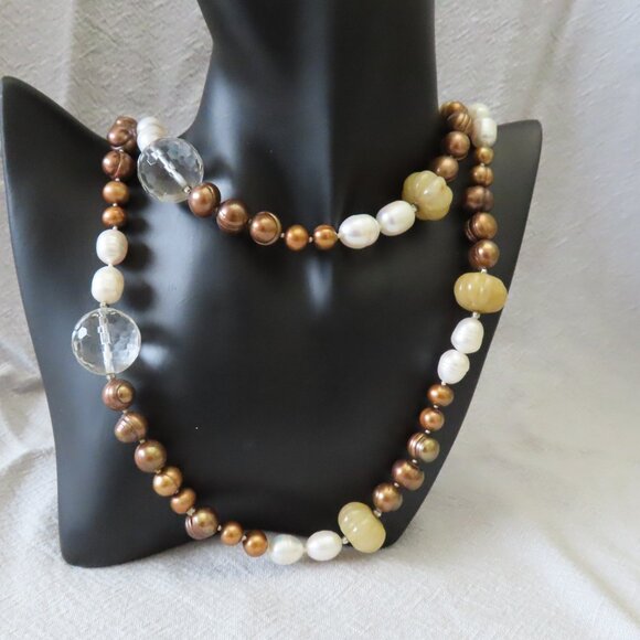 Long bead necklace - Picture 2 of 3